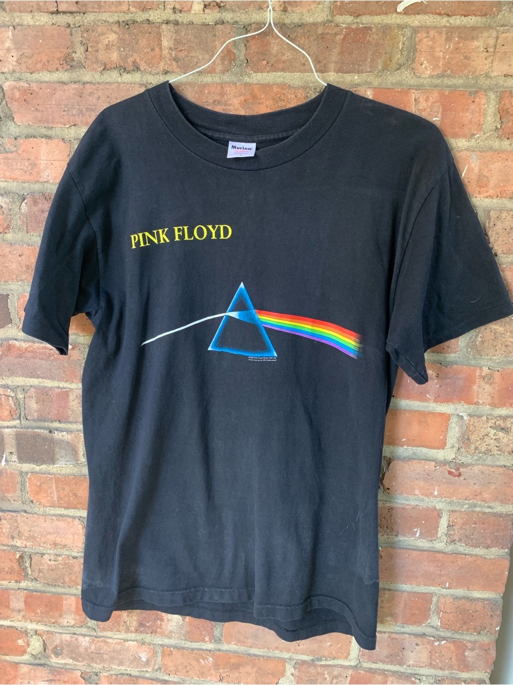 Vintage Pink Floyd Dark side of the moon Large 1996 🇺🇸 T-shirt